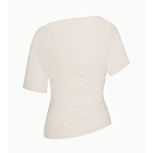 Khy x Atlein Asymmetrical Ruched Top Size XS